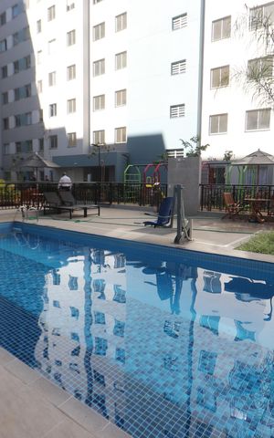 Apartamento para alugar com 35m², 2 quartos e sem vagaÁrea comum - Piscina