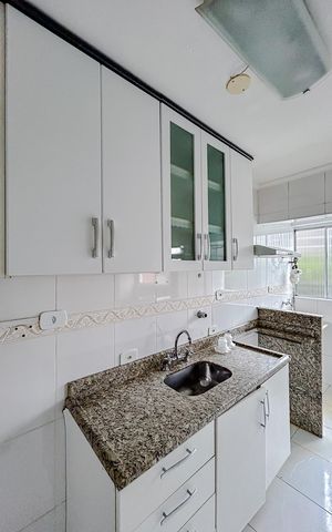 Apartamento para alugar com 46m², 1 quarto e 1 vagaCozinhaCozinha e Área de Serviço