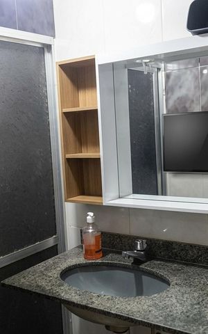 Apartamento à venda com 59m², 3 quartos e 1 vaga Apartamento à venda com 59m², 3 quartos e 1 vagaBanheiro