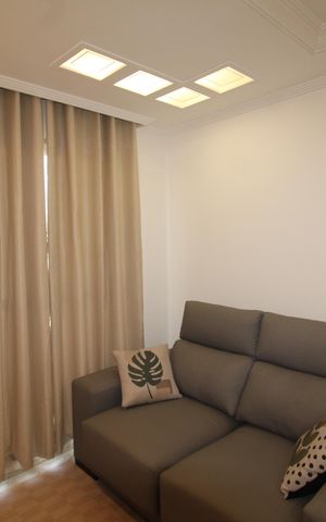 Apartamento à venda com 46m², 2 quartos e 1 vagaSala