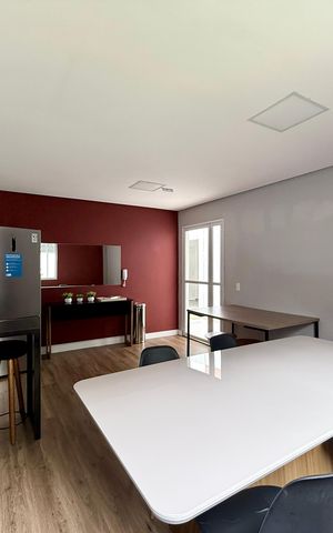 Apartamento à venda com 29m², 2 quartos e sem vaga Apartamento à venda com 29m², 2 quartos e sem vagaSalão de Festas