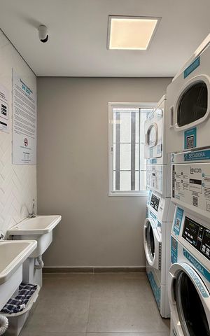 Apartamento à venda com 29m², 2 quartos e sem vaga Apartamento à venda com 29m², 2 quartos e sem vagaLavanderia