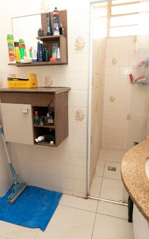 Apartamento à venda com 67m², 1 quarto e 1 vagaBanheiro