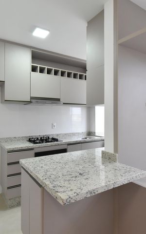 Apartamento para alugar com 55m², 2 quartos e 2 vagasSala/Cozinha