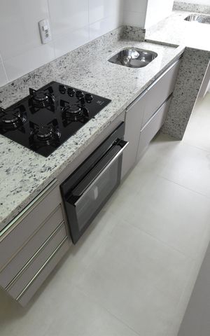 Apartamento para alugar com 55m², 2 quartos e 2 vagasSala/Cozinha