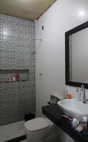 Casa para alugar com 120m², 2 quartos e sem vagaBanheiro do Quarto 1