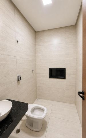 Casa à venda com 185m², 3 quartos e 2 vagas Casa à venda com 185m², 3 quartos e 2 vagasBanheiro