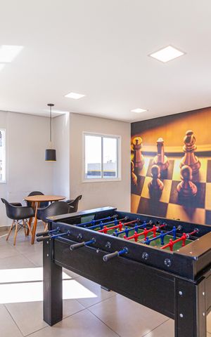 Apartamento para alugar com 36m², 2 quartos e 1 vagaÁrea comum - Salão de jogos