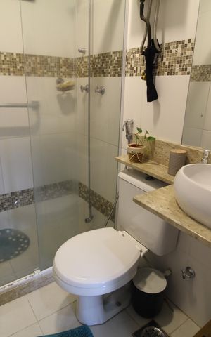 Apartamento à venda com 80m², 2 quartos e 1 vagaBanheiro