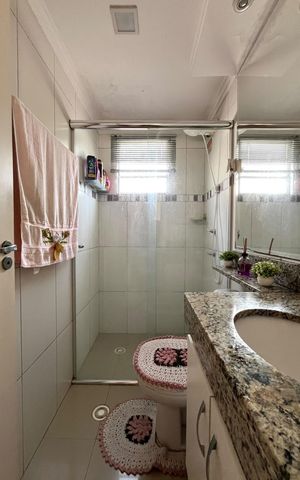 Apartamento para alugar com 45m², 2 quartos e 1 vaga Apartamento para alugar com 45m², 2 quartos e 1 vagaBanheiro