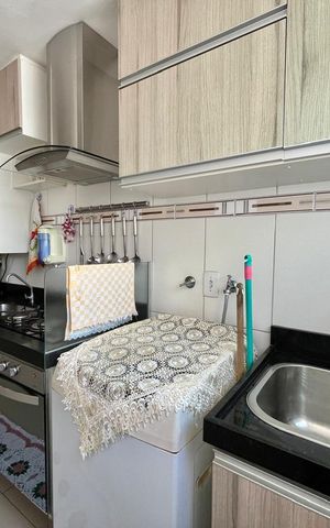 Apartamento para alugar com 45m², 2 quartos e 1 vaga