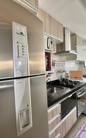 Apartamento para alugar com 45m², 2 quartos e 1 vaga Apartamento para alugar com 45m², 2 quartos e 1 vagaCozinha e Área de Serviço