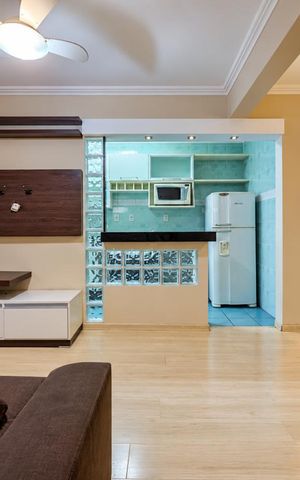 Apartamento para alugar com 62m², 1 quarto e 1 vaga Apartamento para alugar com 62m², 1 quarto e 1 vagaSala