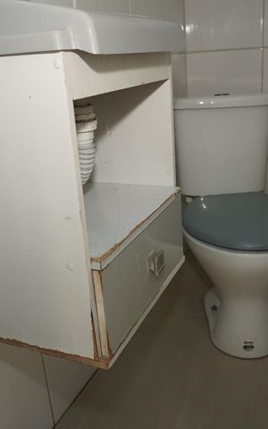 Casa de condomínio para alugar com 60m², 2 quartos e 1 vagaLavabo