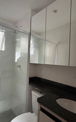 Apartamento à venda com 38m², 2 quartos e sem vaga Apartamento à venda com 38m², 2 quartos e sem vagaBanheiro