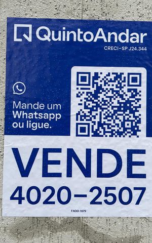 Apartamento à venda com 38m², 2 quartos e sem vaga Apartamento à venda com 38m², 2 quartos e sem vagaPlaca