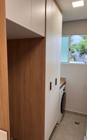 Casa de condomínio para alugar com 75m², 2 quartos e 1 vagaCozinha e Área de Serviço