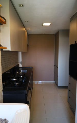 Apartamento à venda com 52m², 2 quartos e 1 vagaCozinha e Área de Serviço