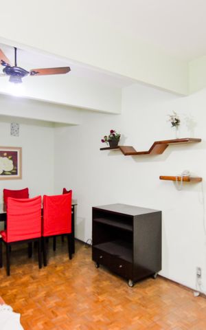 Apartamento para alugar com 55m², 2 quartos e 1 vagaSala