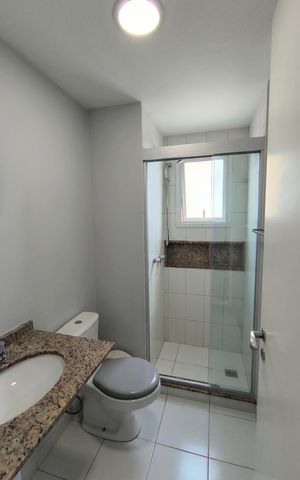 Apartamento à venda com 82m², 3 quartos e 1 vaga Apartamento à venda com 82m², 3 quartos e 1 vagaBanheiro 1