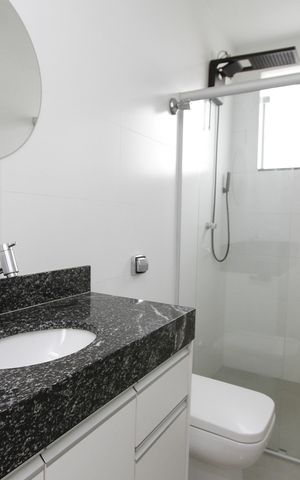 Apartamento para alugar com 158m², 3 quartos e 2 vagasBanheiro da Suíte