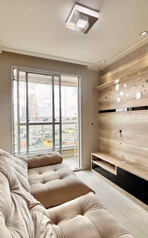 Apartamento à venda com 67m², 3 quartos e 1 vaga Apartamento à venda com 67m², 3 quartos e 1 vagaSala