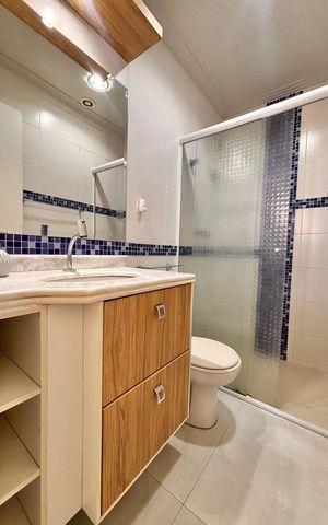 Apartamento à venda com 67m², 3 quartos e 1 vaga Apartamento à venda com 67m², 3 quartos e 1 vagaBanheiro