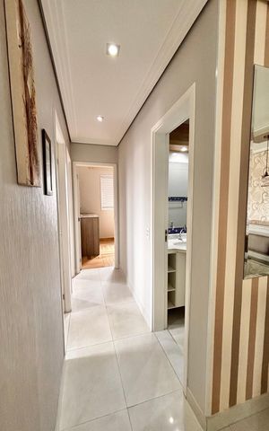 Apartamento à venda com 67m², 3 quartos e 1 vaga Apartamento à venda com 67m², 3 quartos e 1 vagaCorredor quartos