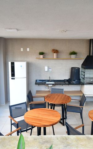 Apartamento para alugar com 63m², 2 quartos e 1 vagaÁrea comum - Churrasqueira