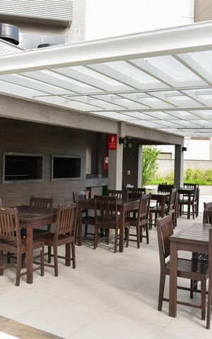 Apartamento para alugar com 75m², 2 quartos e 2 vagas Apartamento para alugar com 75m², 2 quartos e 2 vagasÁrea comum - Churrasqueira