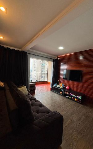 Apartamento à venda com 76m², 2 quartos e 1 vaga Apartamento à venda com 76m², 2 quartos e 1 vagaSala