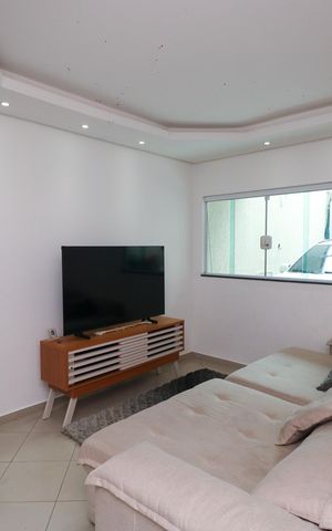 Casa para alugar com 92m², 3 quartos e 2 vagas Casa para alugar com 92m², 3 quartos e 2 vagasSala