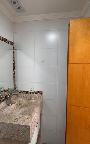 Apartamento para alugar com 86m², 3 quartos e 2 vagas Apartamento para alugar com 86m², 3 quartos e 2 vagasBanheiro 2