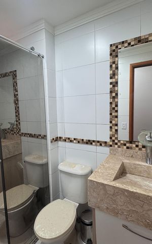 Apartamento para alugar com 86m², 3 quartos e 2 vagas Apartamento para alugar com 86m², 3 quartos e 2 vagasBanheiro