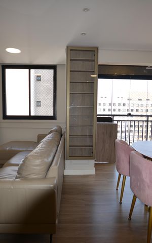 Apartamento para alugar com 44m², 1 quarto e 1 vagaSala