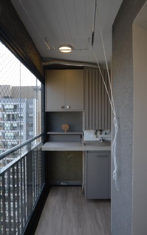 Apartamento para alugar com 44m², 1 quarto e 1 vagaVaranda