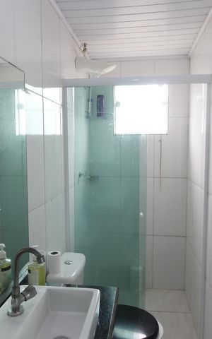 Casa para alugar com 300m², 5 quartos e 2 vagasBanheiro da Suíte 4