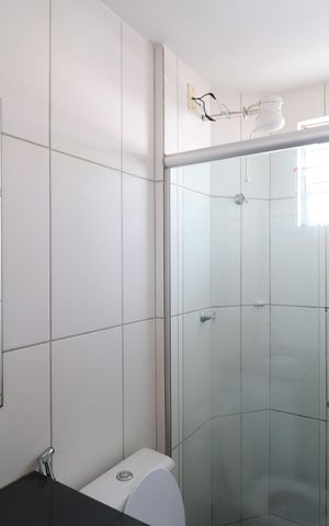 Apartamento para alugar com 50m², 2 quartos e 1 vagaBanheiro Social