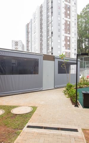 Apartamento para alugar com 36m², 2 quartos e sem vaga Apartamento para alugar com 36m², 2 quartos e sem vagaÁrea comum - Churrasqueira