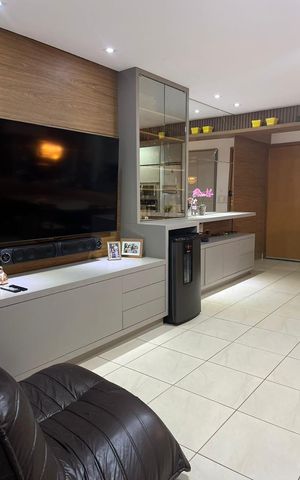Apartamento à venda com 96m², 3 quartos e 2 vagas Apartamento à venda com 96m², 3 quartos e 2 vagasSala/Cozinha