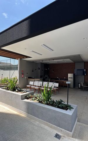 Apartamento para alugar com 97m², 3 quartos e 2 vagasÁrea comum - Churrasqueira