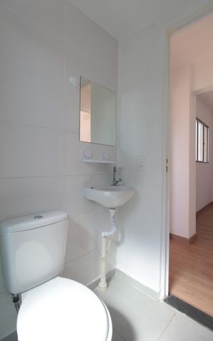 Apartamento para alugar com 47m², 2 quartos e 1 vagaBanheiro Social