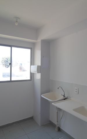 Apartamento para alugar com 47m², 2 quartos e 1 vagaCozinha e Área de Serviço