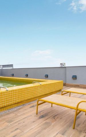 Apartamento para alugar com 25m², 1 quarto e 1 vaga Apartamento para alugar com 25m², 1 quarto e 1 vagaÁrea externa