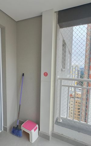 Apartamento à venda com 58m², 2 quartos e 1 vagaVaranda