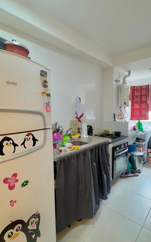 Apartamento à venda com 58m², 2 quartos e 1 vagaCozinha