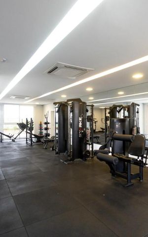 Apartamento à venda com 110m², 3 quartos e 2 vagas Apartamento à venda com 110m², 3 quartos e 2 vagasAcademia