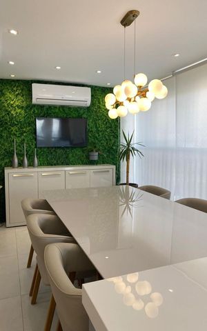 Apartamento à venda com 110m², 3 quartos e 2 vagas Apartamento à venda com 110m², 3 quartos e 2 vagasSala de Jantar