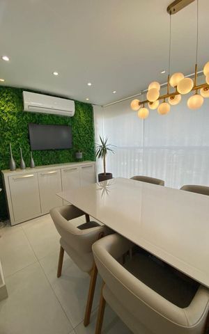 Apartamento à venda com 110m², 3 quartos e 2 vagas Apartamento à venda com 110m², 3 quartos e 2 vagasSala de Jantar
