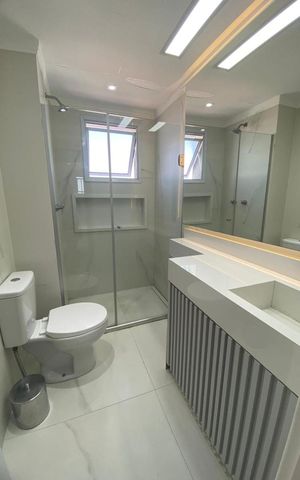 Apartamento à venda com 110m², 3 quartos e 2 vagas Apartamento à venda com 110m², 3 quartos e 2 vagasBanheiro